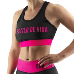 Bõa Women's Sport Bra Estilo De Vida - Pink