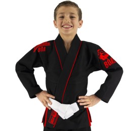 Kimono de JJB enfant Mata Leão - Noir | la pratique du jiu-jitsu bresilien
