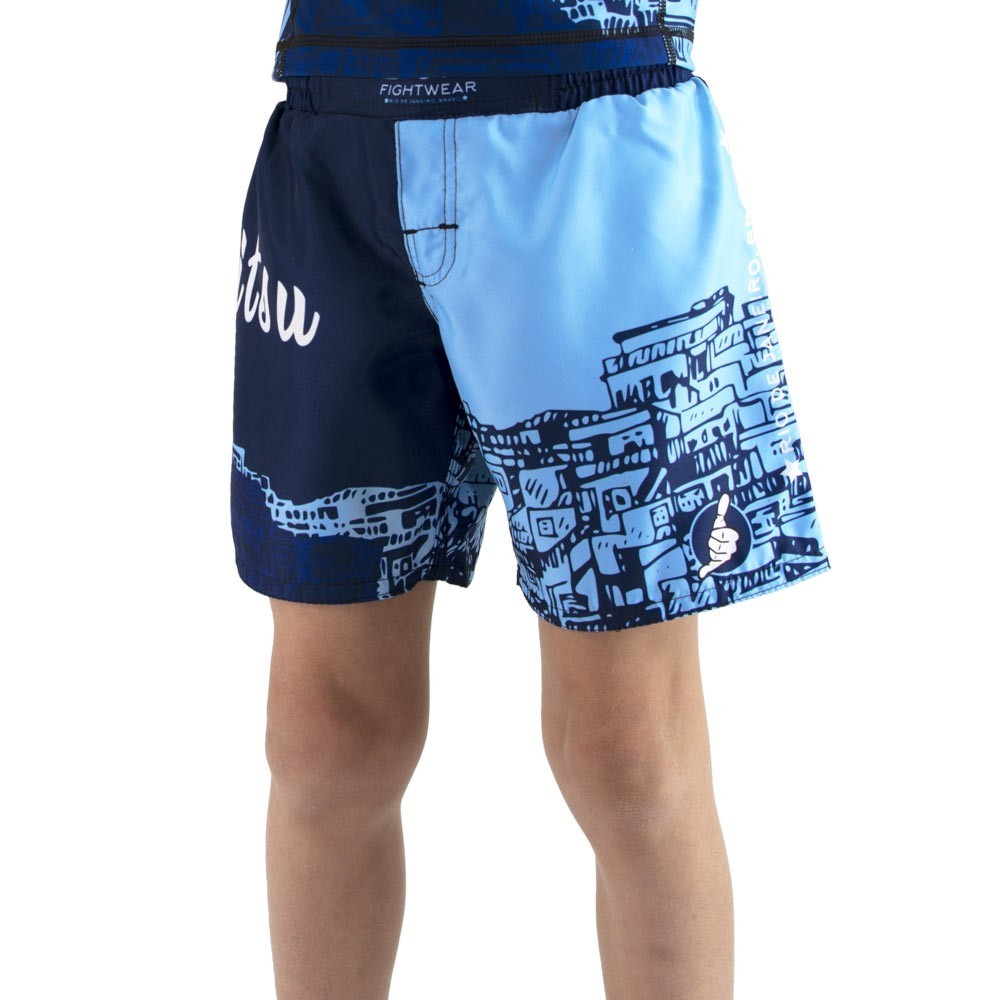 Pantaloncino MMA bambino Bõa Rio de Janeiro - Blu