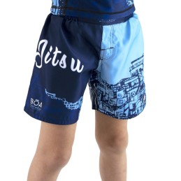 Fight shorts Kid's Bõa Rio de Janeiro - Blue
