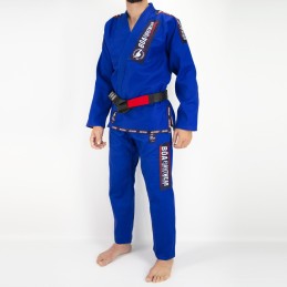Bjj Kimono para Homem MA-8R - Azul | a prática do jiu-jitsu brasileiro