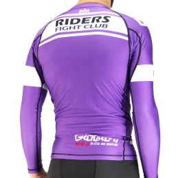 Бойцовский клуб Rashguards Riders фиолетовый Boa