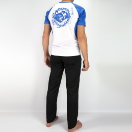 Camiseta respirável e Abada Capoeira Gingabeta clube de artes marciais