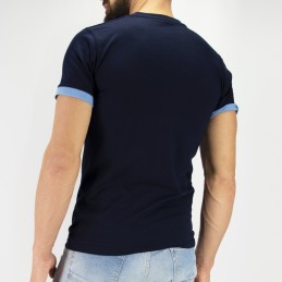 Camiseta Tudo bem Homem - Azul | algodão
