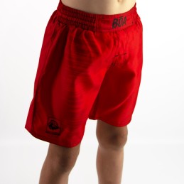 Kampfshorts Kind Mata Leão - Rot für den Kampfsport