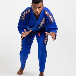 Bjj Kimono para Hombre MA-8R - Azul | para clubes sobre tatamis