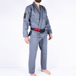 Jiu-Jitsu Gi Nosso Estilo Grey for clubs on tatami mats