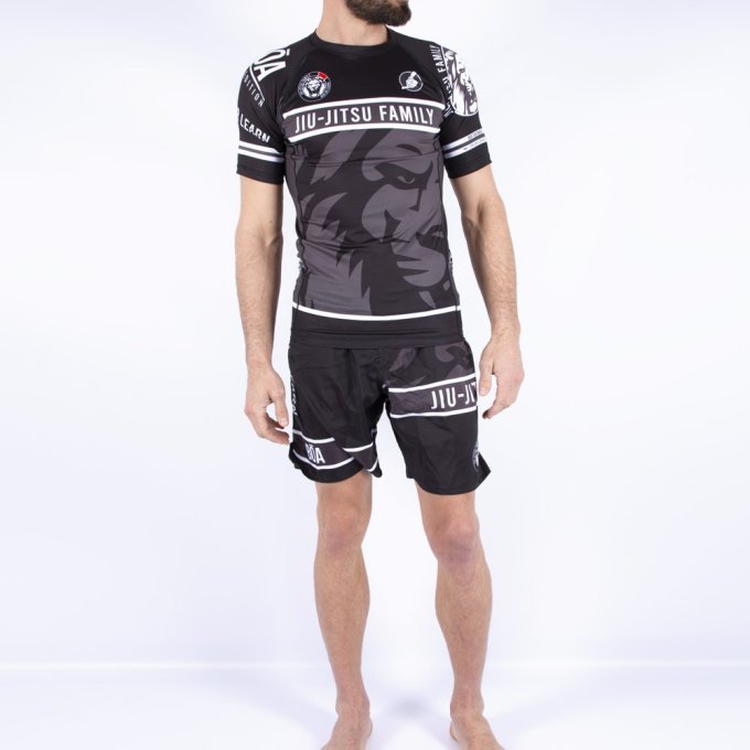 Tenue de Grappling pour le club Jiu Jitsu Family club de sport de combat