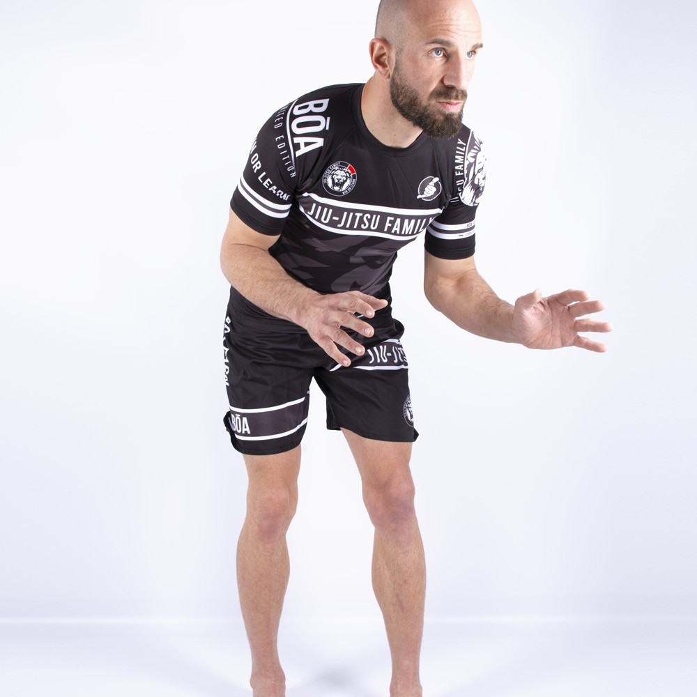 Tenue de Grappling pour le club Jiu Jitsu Family club d'arts martiaux