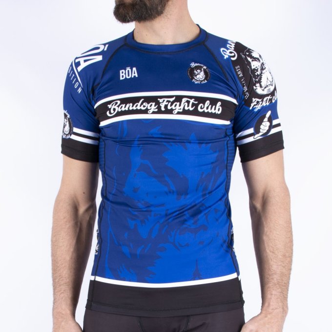 Rashguard Bandog Fight Club en Gijón entrenamiento de competición