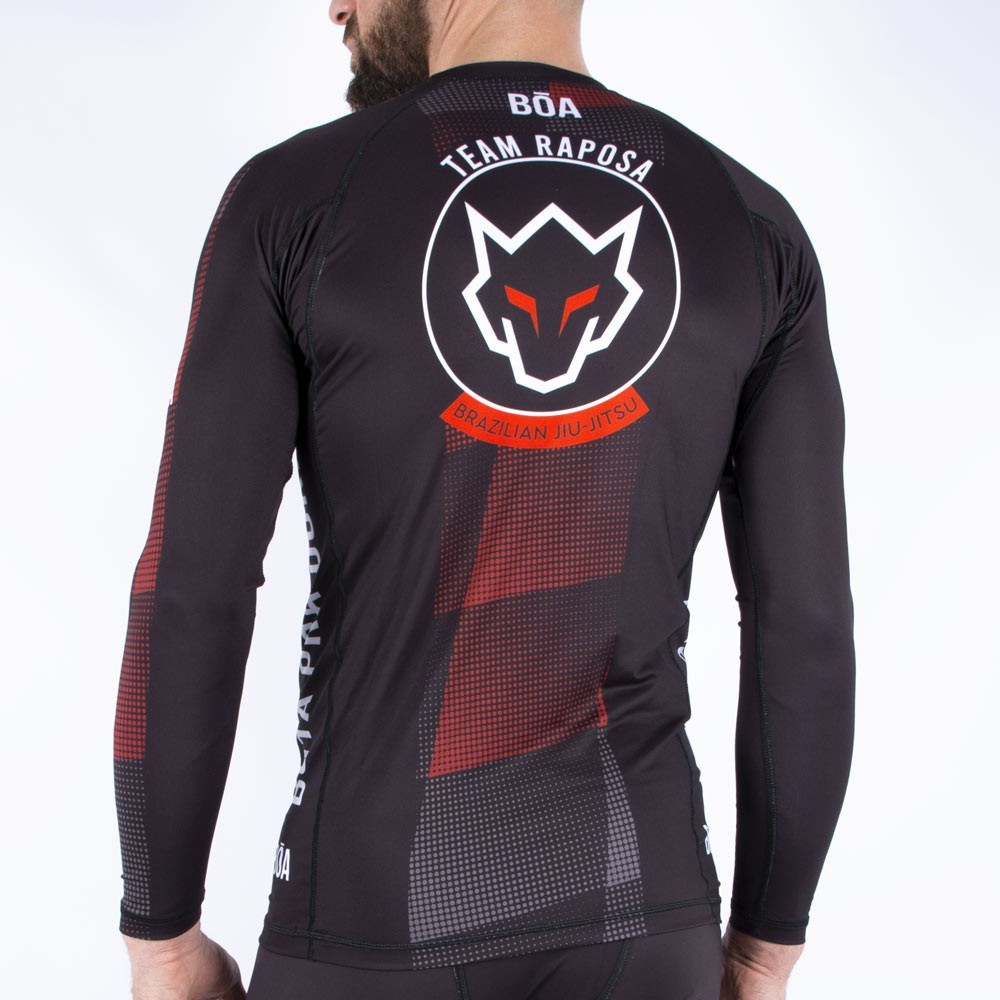 Rashguard von NoGI Team Raposa in Sartrouville Wettkampftraining