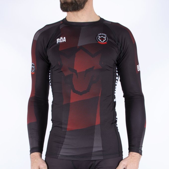 Рашгард команды NoGI Team Raposa в Сартрувиле
