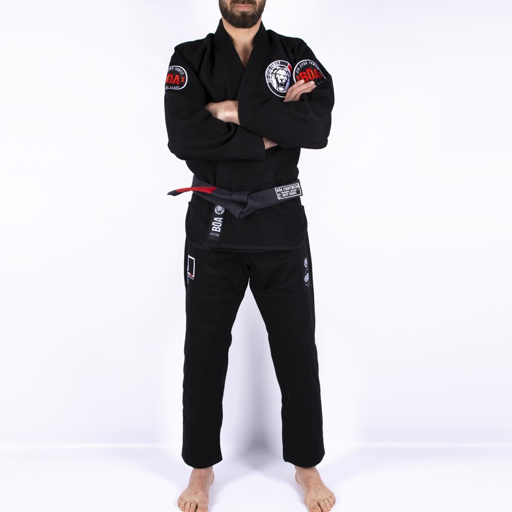 BJJ kimono from the Jiu Jitsu Family club combat sport club