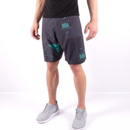 FIXGEAR FMS-74 MMA Graphic Shorts for Men Workout Training Fitness