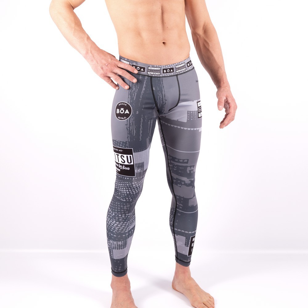 Men's Jiu-Jitsu leggings - Nosso Estilo for combat sport