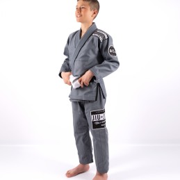 Jiu Jitsu kimono for children - Nosso Estilo Grey a kimono for bjj clubs