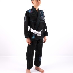 BJJ Kimono for children - Velha Boipeba Black a kimono for bjj clubs