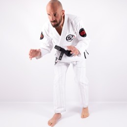 BJJ Kimono from the Family Fight club in Carcassonne for the fight