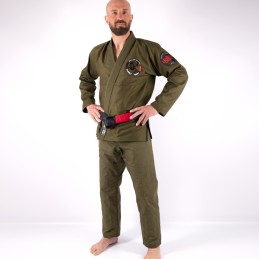 BJJ Kimono from the Family Fight club in Carcassonne martial arts club