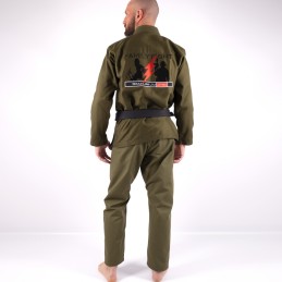 BJJ Kimono from the Family Fight club in Carcassonne to do combat sports