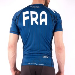 French Grappling Team Rashguard to train on the ground