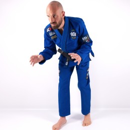 Kimono BJJ para hombre del equipo de Francia Azul para competiciones