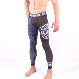 Grappling leggings for men - A sua melhor luta blue for combat sport
