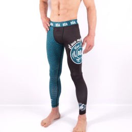 Grappling leggings for men - A sua melhor luta green for combat sport