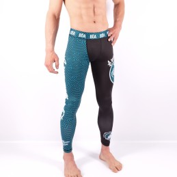 Grappling leggings for men - A sua melhor luta green