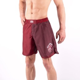 Pantalones cortos de Grappling para hombres - A sua melhor luta Rojo en competición