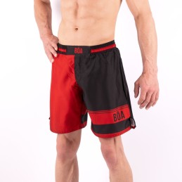 Men's Grappling Fight Shorts - Estilo de vida red in competition