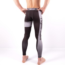 Grappling leggings for men - Estilo de vida grey for martial arts