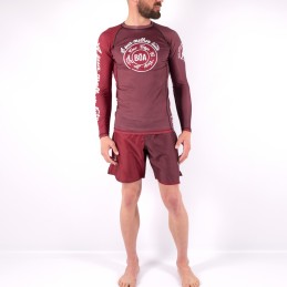 Pantalones cortos de Grappling para hombres - A sua melhor luta Rojo Artes marciales