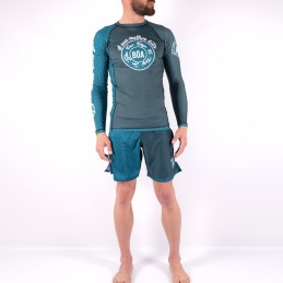 Pantalones cortos de Grappling para hombres - A sua melhor luta verde Artes marciales
