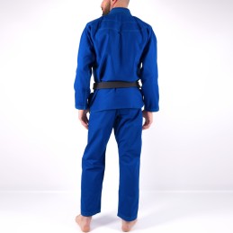 Men's BJJ Kimono Tudo Bem Blue for clubs on tatami mats