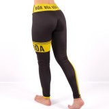 Leggings grappling para mujer Amarillo - Estilo de vida para la competencia