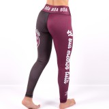 Leggings Grappling für Damen - A sua melhor luta Lila Boa