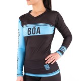 Grappling rashguard for women Blue - Estilo de vida for Sport