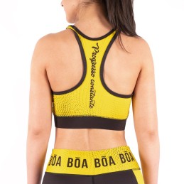 Grappling bra for women - Estilo de vida Yellow for Sport