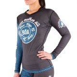 Women's Grappling Rashguard - A sua melhor luta Blue for Sport