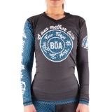 Rashguard Grappling para mulher - A sua melhor luta azul para artes marciais