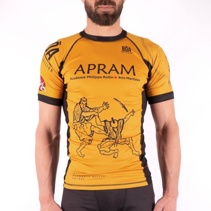 Rashguard de MMA do clube APRAM clube de esporte de combate