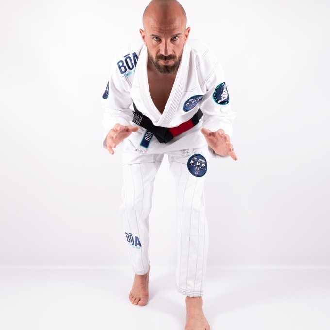 Kimono BJJ Equipe Jiu-Jitsu e co para a luta