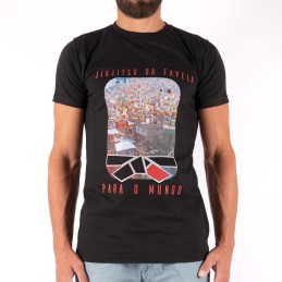 Favela Jiu-Jitsu-T-Shirt Martia Arts