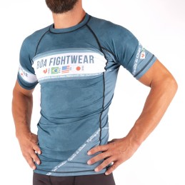 Rashguard pour homme - Fighting Spirit T-shirt de compression