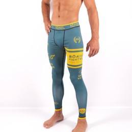 Spats de Jiu Jitsu - Formula de Luta pantalon de compression