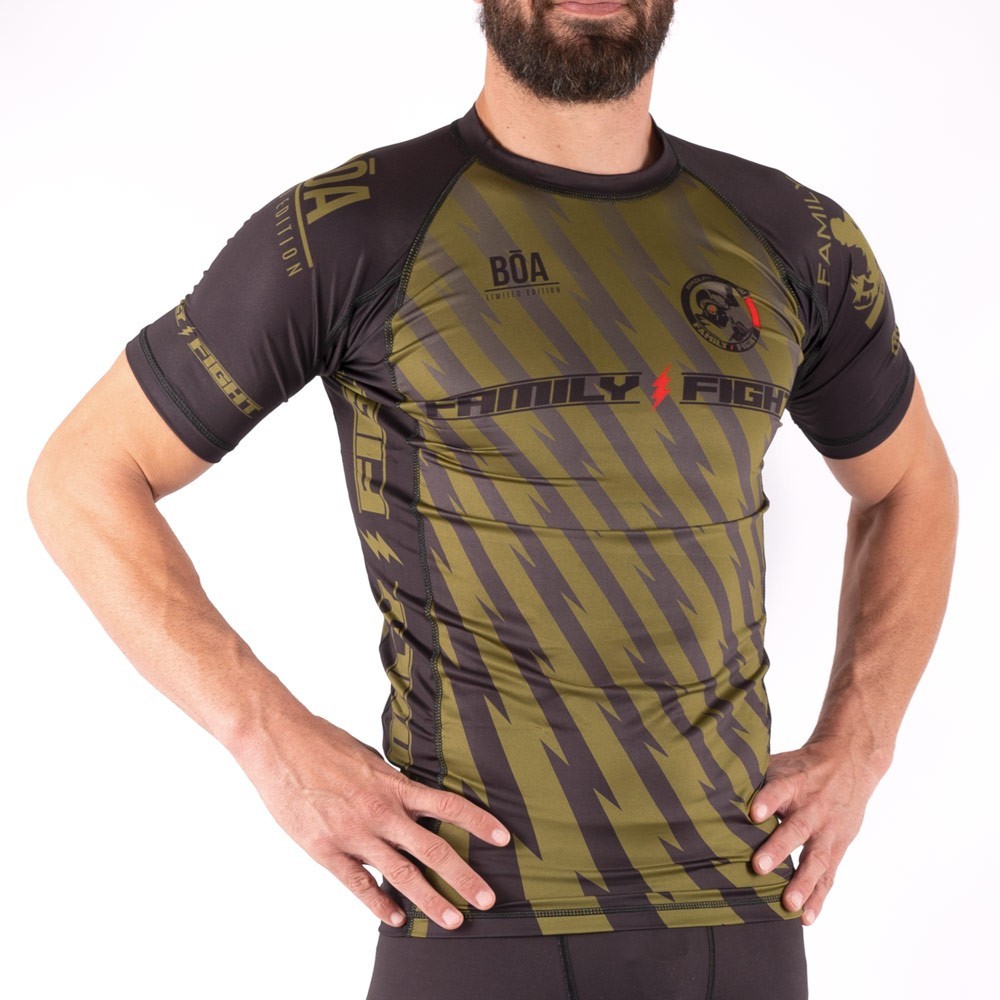 Rashguard de Grappling Family Fight Carcassonne Bōa Fightwear