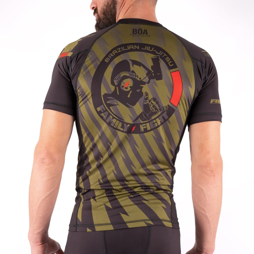 Rashguard de Grappling Family Fight Carcassonne Bōa Fightwear