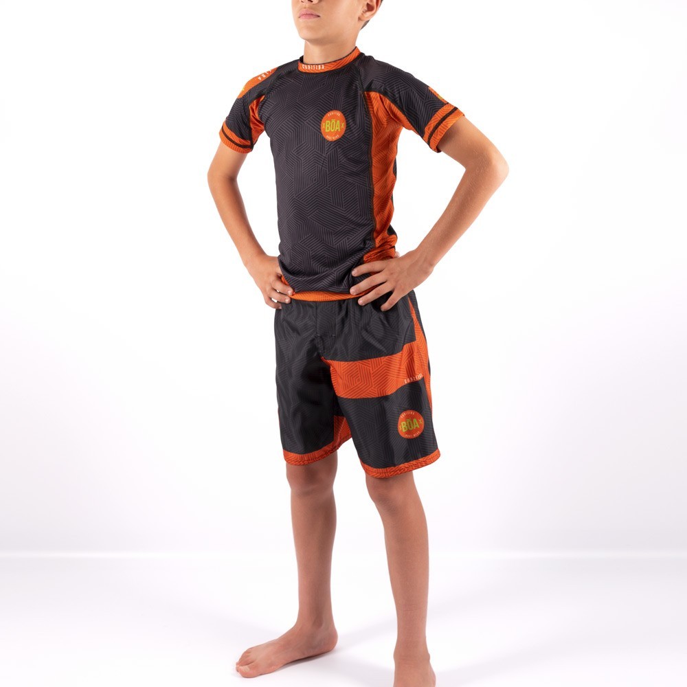 No-Gi Rashguard for children - Curitiba for combat sport
