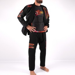 Pack Kimono de JJB pour homme et Rashguard Dias de luta